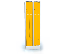 Cloakroom locker Z-shaped doors ALSIN 1920 x 600 x 500